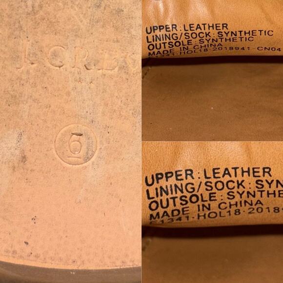 J. Crew Cora Calf Hair Loafers Cheetah Print Black and white women's size 6 - Picture 4 of 16